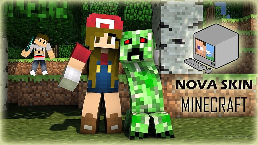 Nova Skin Minecraft Résolution de haute qualité Fond d'écran HD