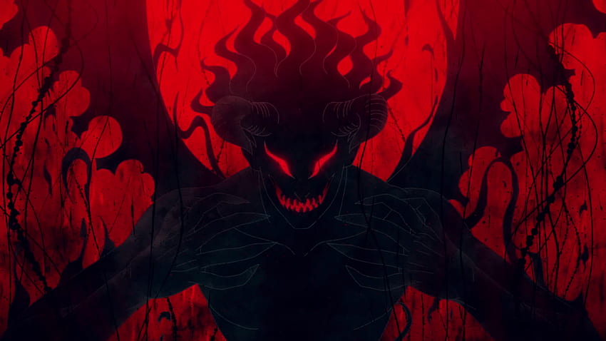 OP 12 の悪魔 (からアスタを削除) : BlackClover、Black Clover Asta Demon 高画質の壁紙