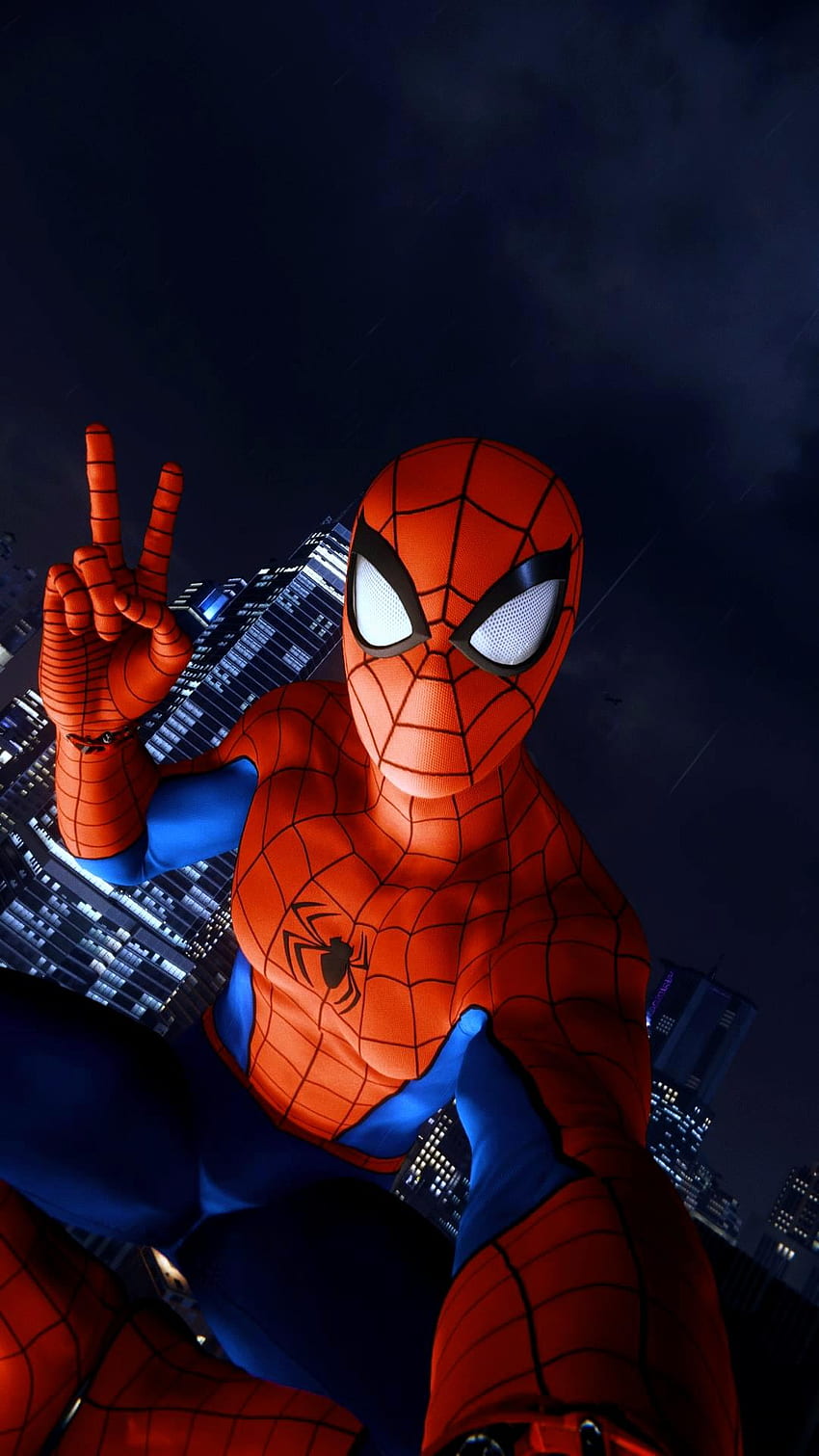 Nuevo teléfono. Por cierto, este juego es IMPRESIONANTE: SpidermanPS4 fondo de pantalla del teléfono