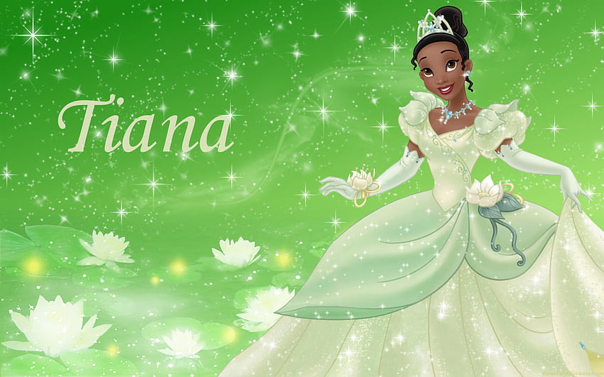 Prenses ve Kurbağa Prenses Tiana Çizgi Filmi, Disney Prensesi HD duvar kağıdı