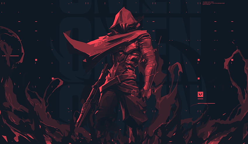 Valorant, game, warrior's skin HD wallpaper