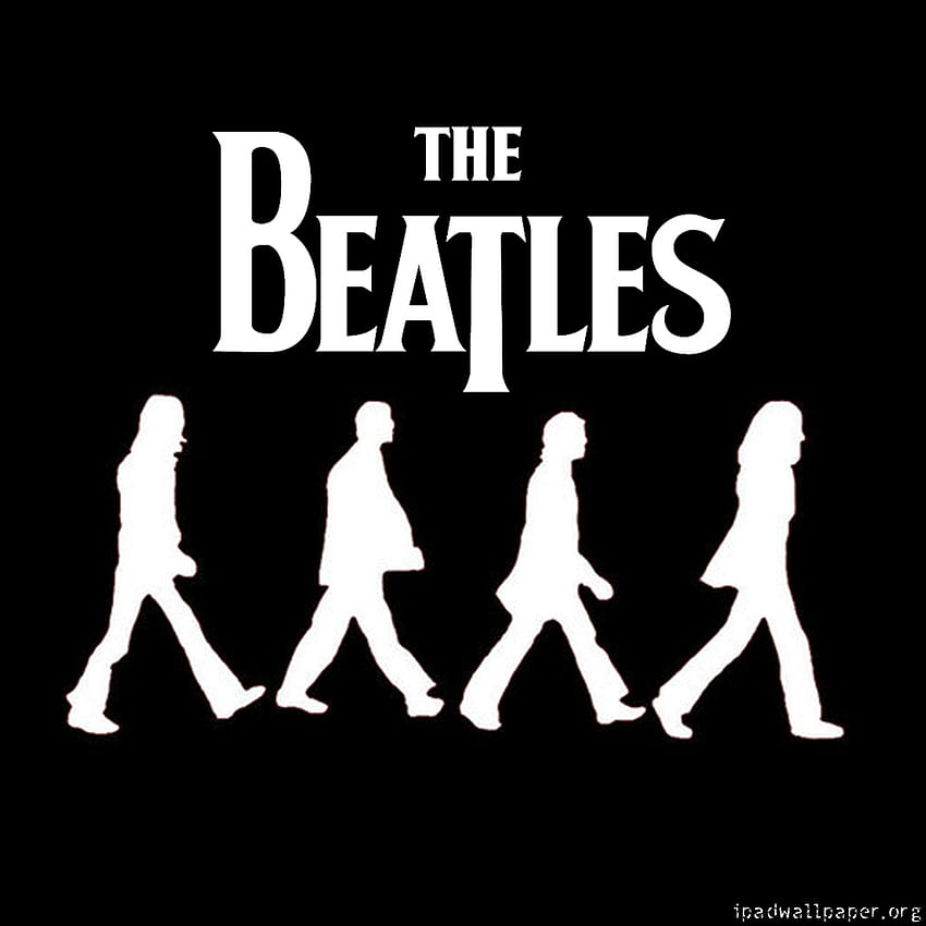 Beatlesi na iPada, logo The Beatles Tapeta na telefon HD