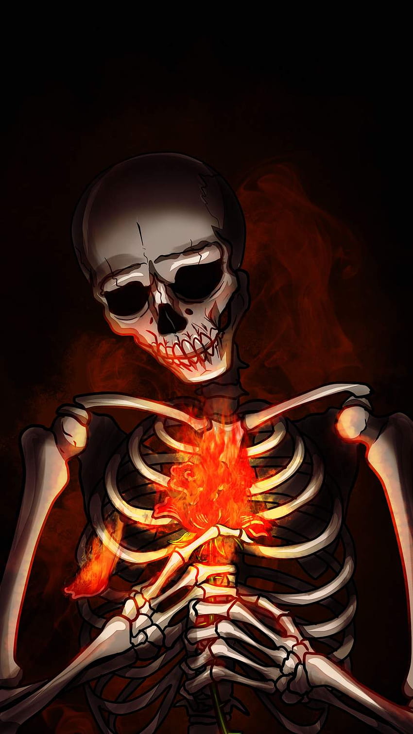 Broken Human Skeleton Heart On Black Stock Vector Royalty Free 1581923098   Shutterstock