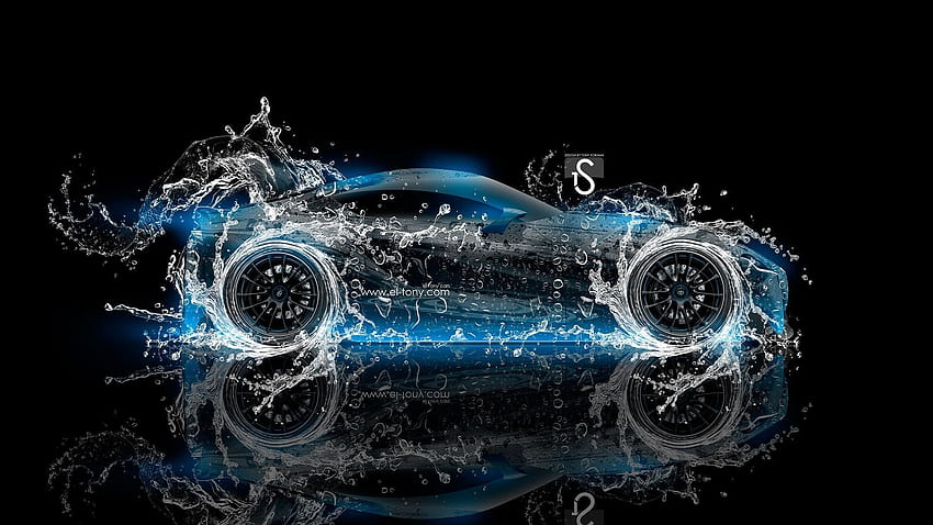 2014 Toyota FT-1 Acqua Blu Neon Sfondo HD