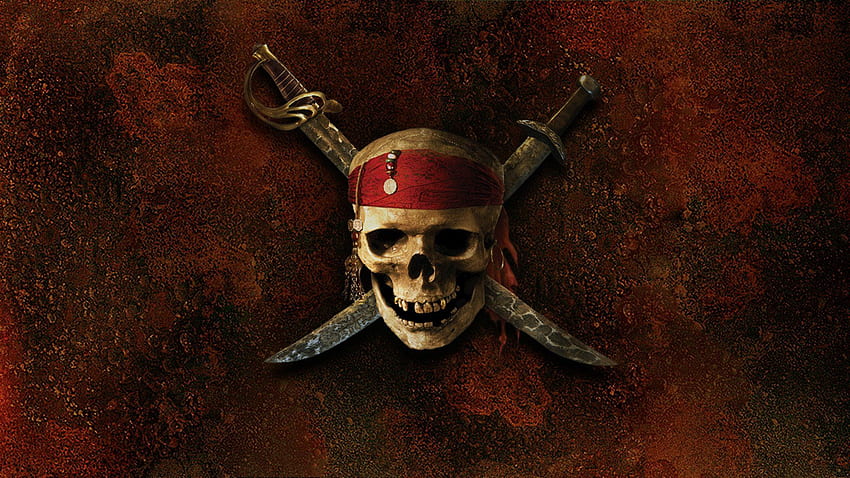 Id - โปสเตอร์หัวกระโหลก Pirates of the Caribbean, โลโก้ Pirates of the Caribbean วอลล์เปเปอร์ HD