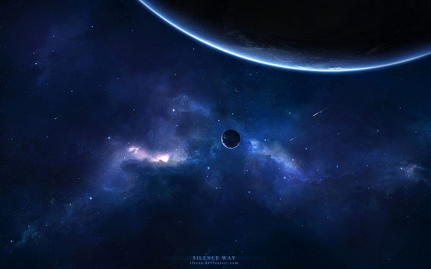 Universum, Sterne, Galaxie, Weltraum, Planet HD-Hintergrundbild
