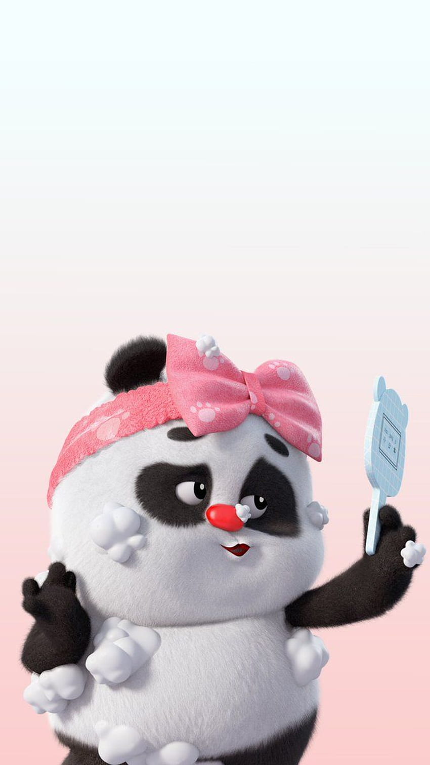 Panda Bambu wallpaper ponsel HD