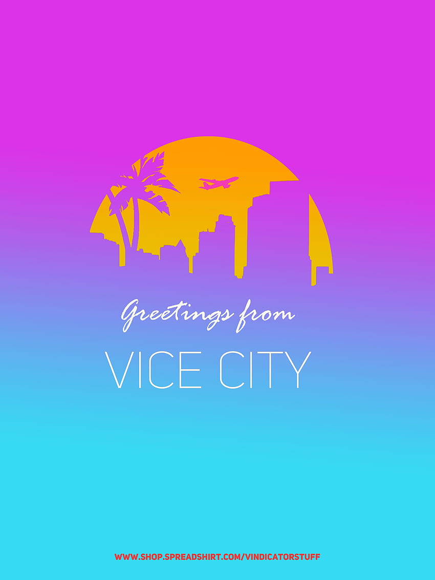 Vice City Themed Design !. T Shirt Designs In 2019. Miami Vice, 90's ...