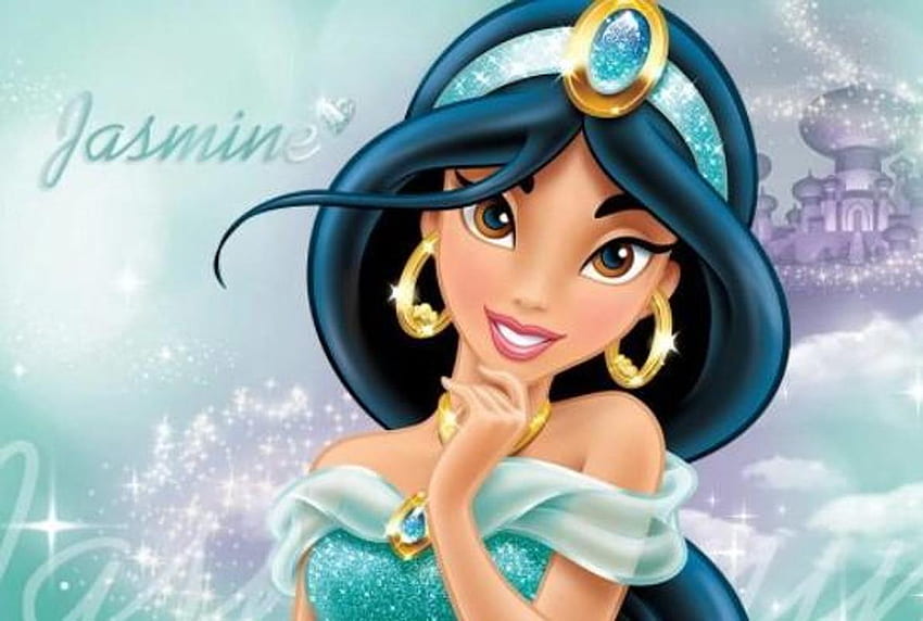 księżniczka jaśminowa Disney, Księżniczka Disneya Jasmine Tapeta HD