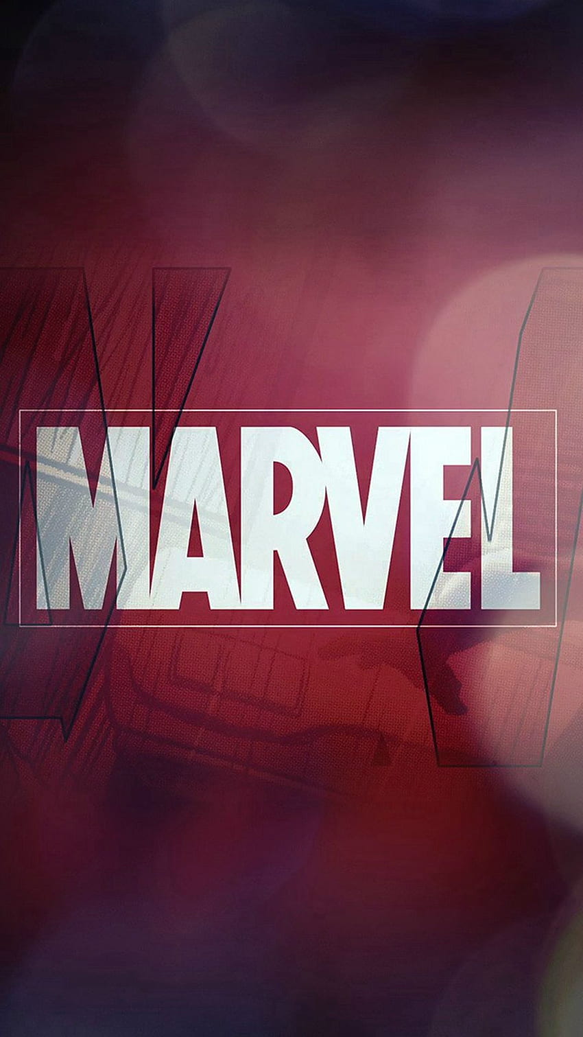 Marvel Logo Film Art Illust Minimal Bokeh IPhone 6 . IPhone, iPad One Stop . Marvel, logo Marvela, Marvel, iPhone 8 Marvel Tapeta na telefon HD