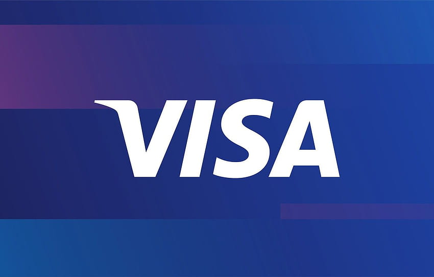 latar belakang, logo, logo, biru, visa, fon, visa Wallpaper HD