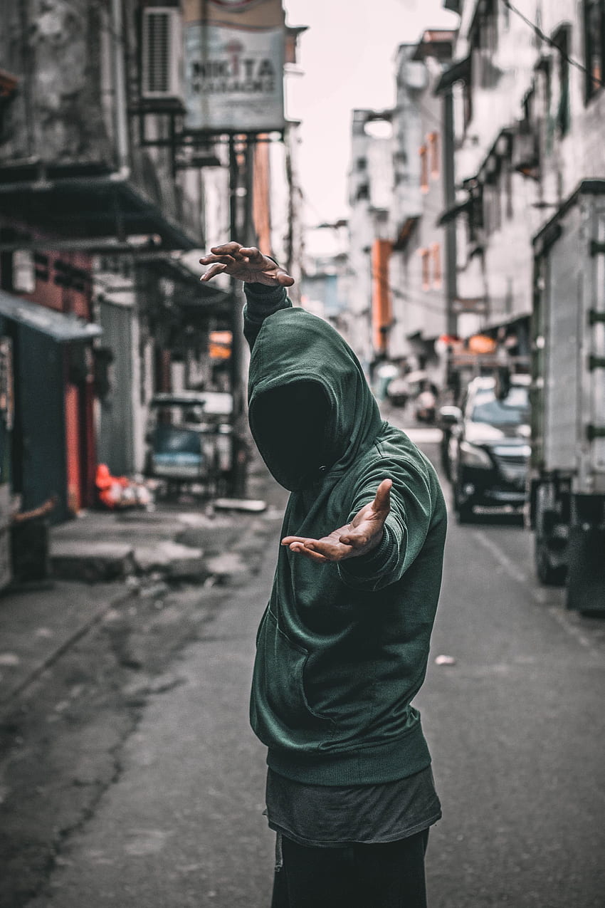 Hood, Anonymous, , , Hands, Human, Person, Gesture HD phone wallpaper