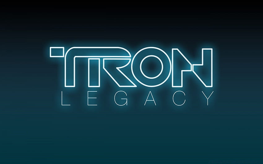 Logo Tron Legacy, Gatto Tron Sfondo HD