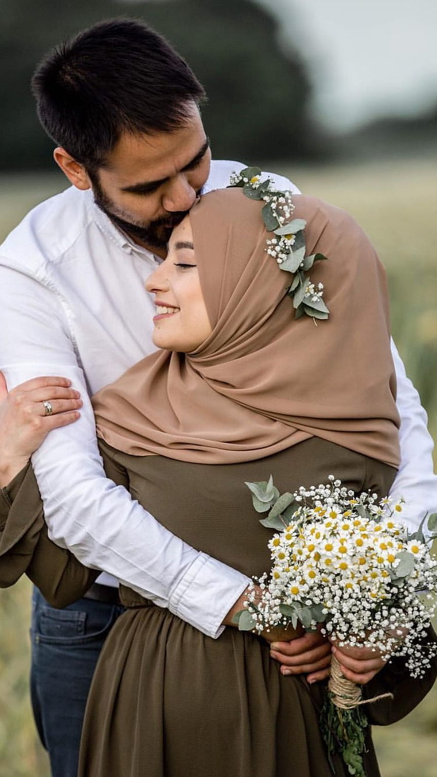 Muslim Couple, Love Islamic Couple, Couple Romantic HD phone ...