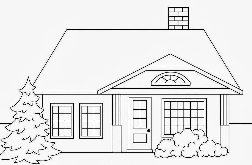 Sweet Home Stock Illustration - Download Image Now - Child's Drawing,  House, Residential Building - iStock