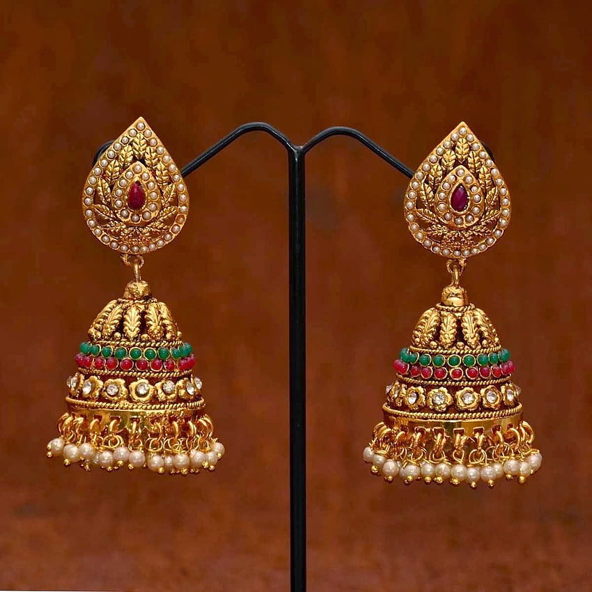 Jewellery (High Definition) - Sri The Creator. Gold, Earring HD phone wallpaper