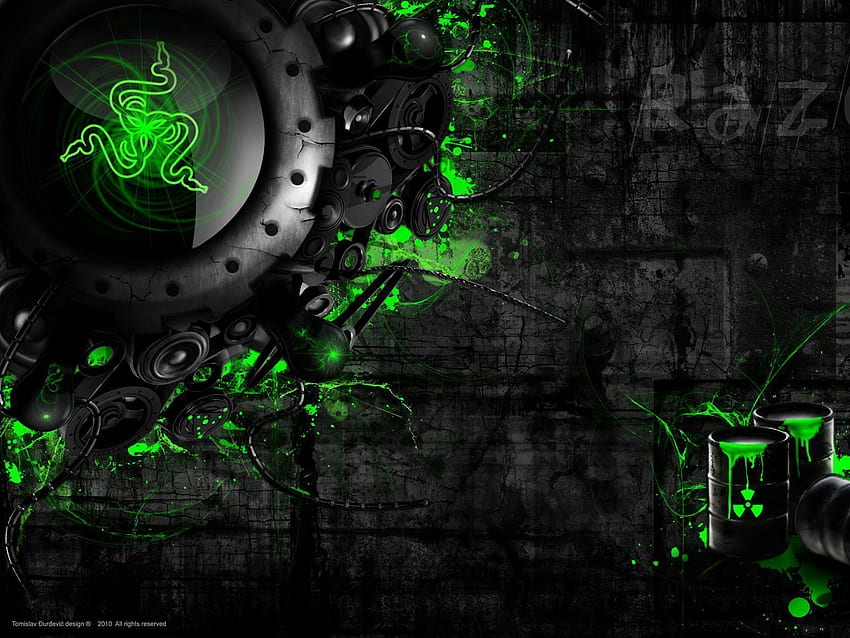 HP Gaming , Green HP Logo HD wallpaper