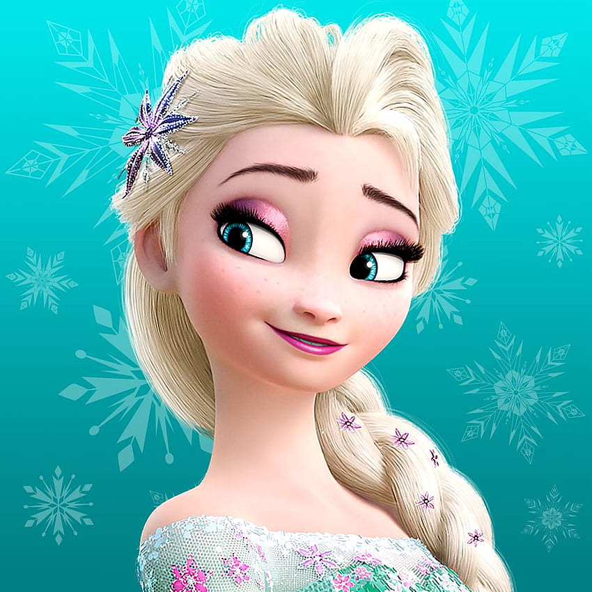 elsa et anna gelées. , Rose Elsa Frozen Fond d'écran de téléphone HD