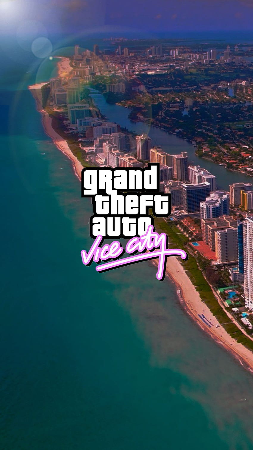 Vice City, GTA VCS HD тапет за телефон