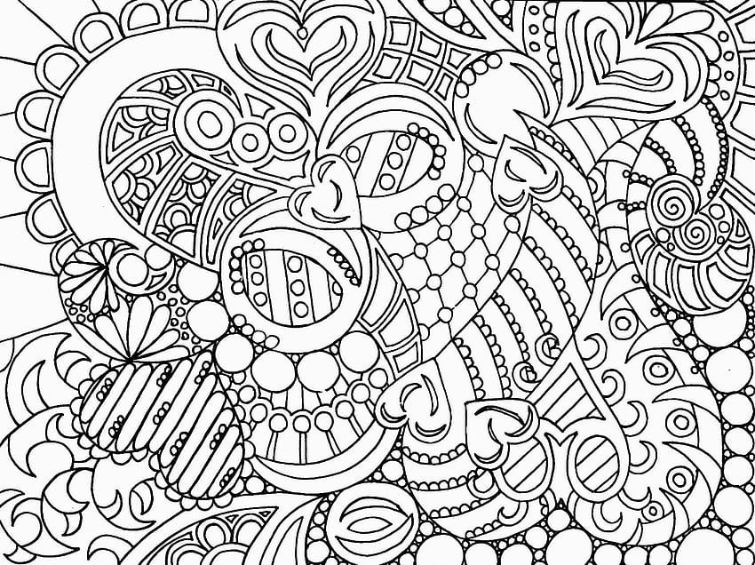 Find Printable Adult, Abstract Adult Coloring HD wallpaper