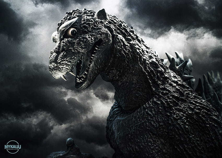 Godzilla (1954) , Filme, HQ Godzilla (1954) . 2019, rosto de Godzilla papel de parede HD