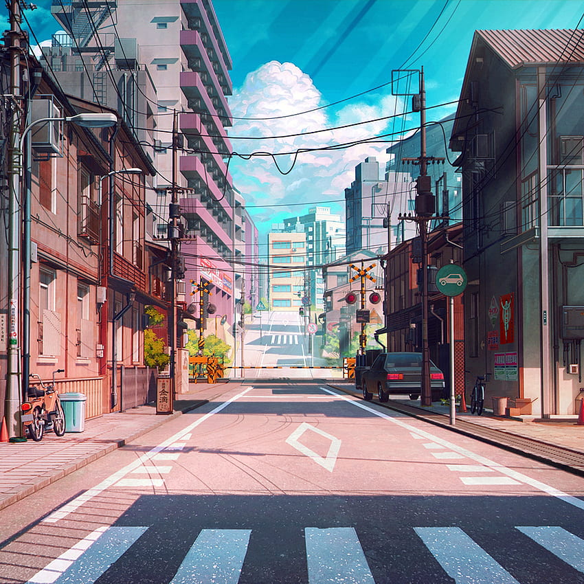 Dieu tran - background anime Japan