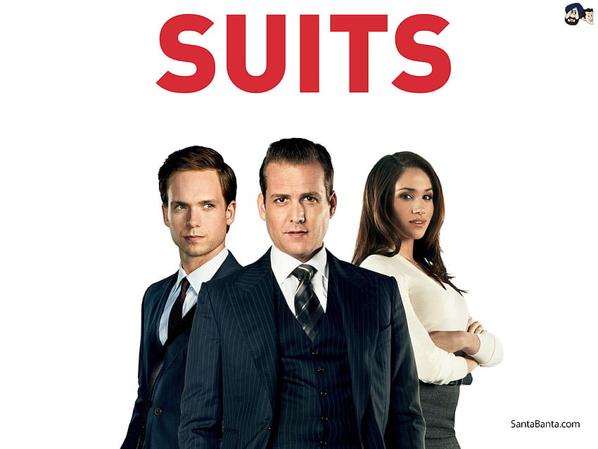 Suits starring Meghan, Duchess of Sussex, Patrick J. Adams, Ross Sarah Rafferty & Gabriel Macht HD wallpaper