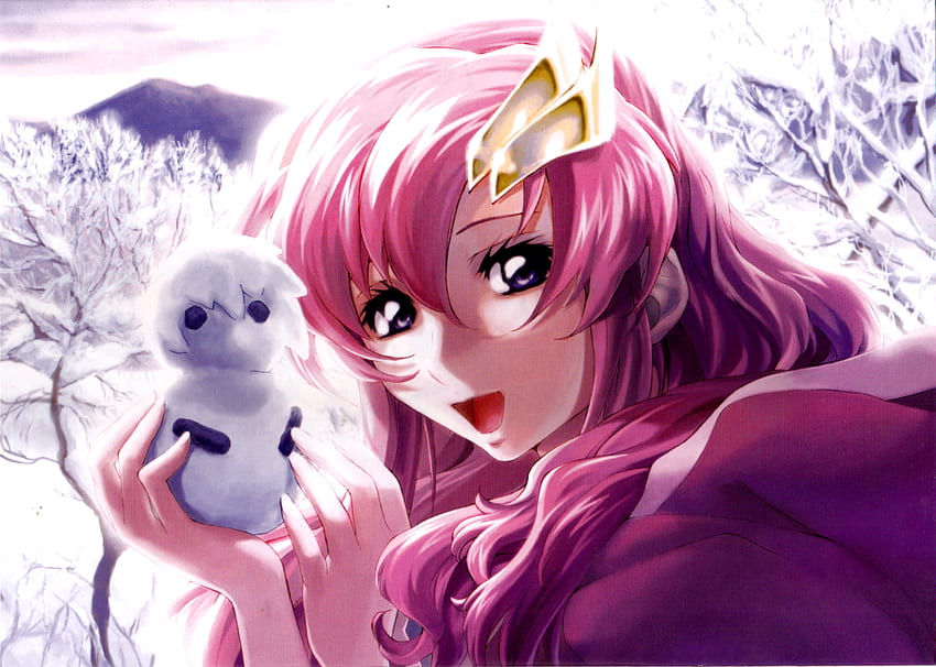 Lacus Clyne and Background HD wallpaper