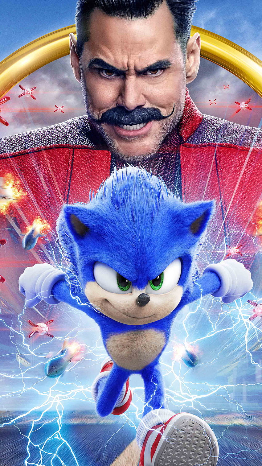 Sonic The Hedgehog 2020 Ultra Mobile, Sonic Tapeta na telefon HD