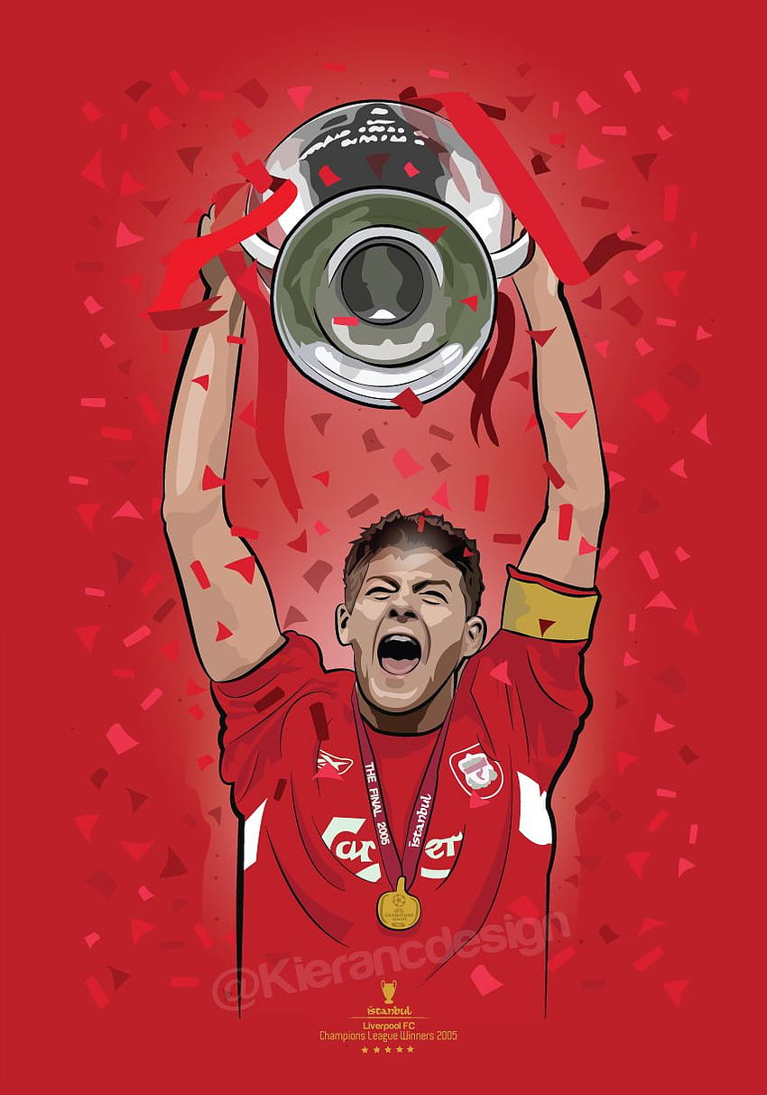 Football Artwork / illustration, Liverpool Istanbul HD phone wallpaper