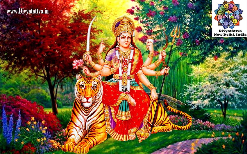Goddess Durga , Devi Durga - Maa Durga HD wallpaper