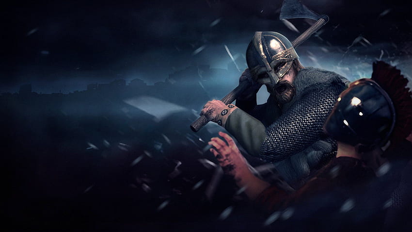 Total War: Attila and Background - HD wallpaper