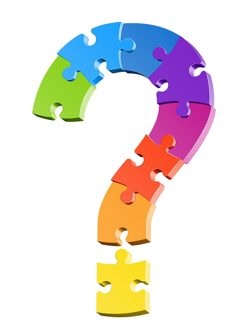 question mark puzzle png, Cool Question Mark HD phone wallpaper