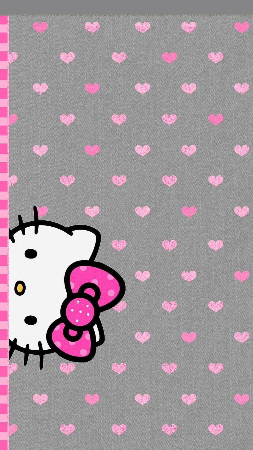 Hello kitty pink and black HD wallpapers  Pxfuel