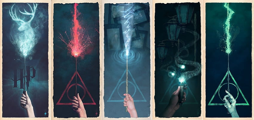 Geral Harry Potter livros da arte da fantasia mágica, Harry Potter Book HD 월페이퍼