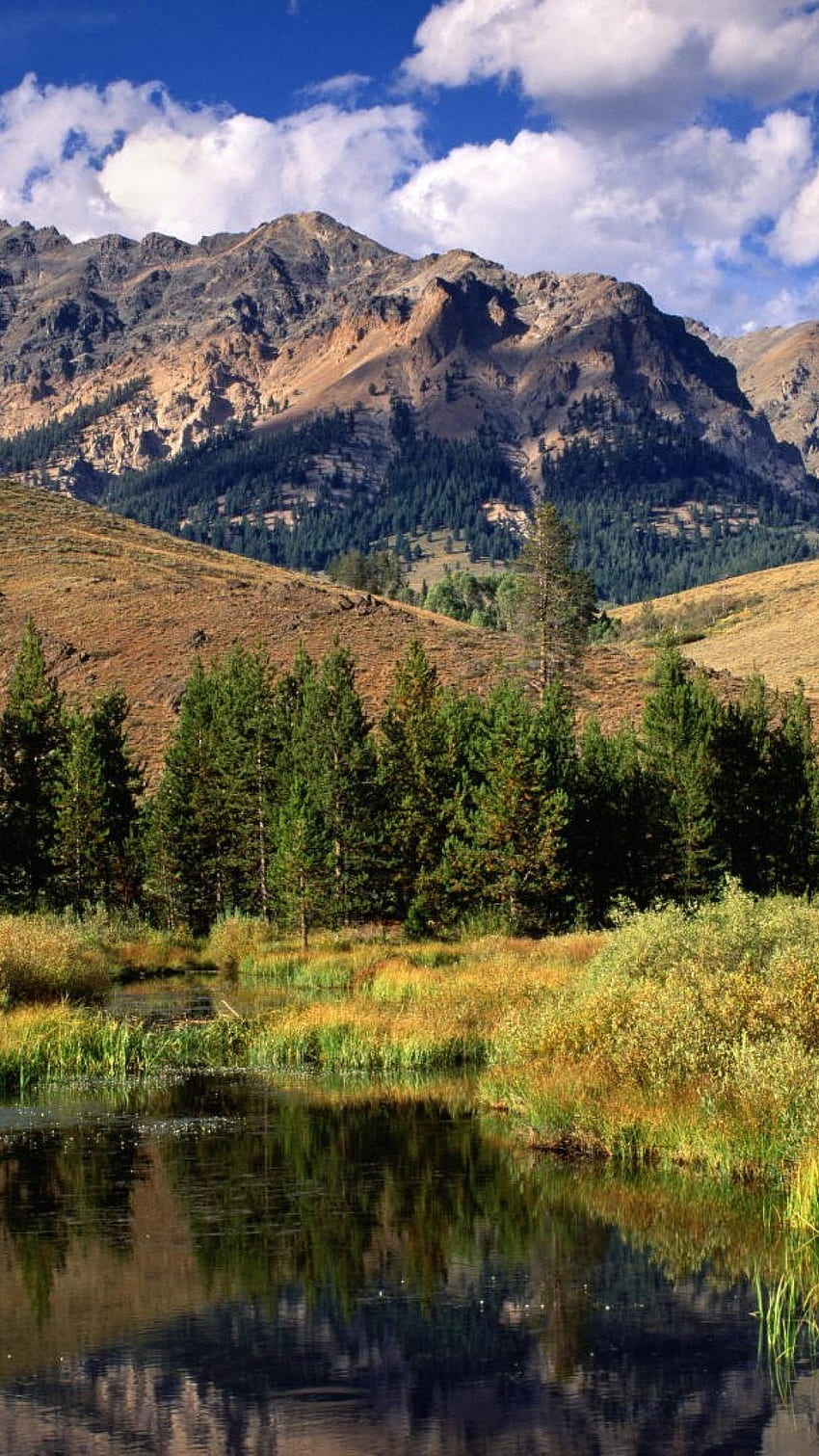 Masso dell'Idaho della natura delle montagne, paesaggio dell'Idaho Sfondo del telefono HD