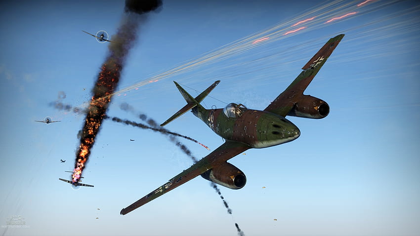 Me 262 도입 70주년 - 1944년 4월 19일 - 2014년 - 역사적 토론 - War Thunder, Messerschmitt Me 262 HD 월페이퍼