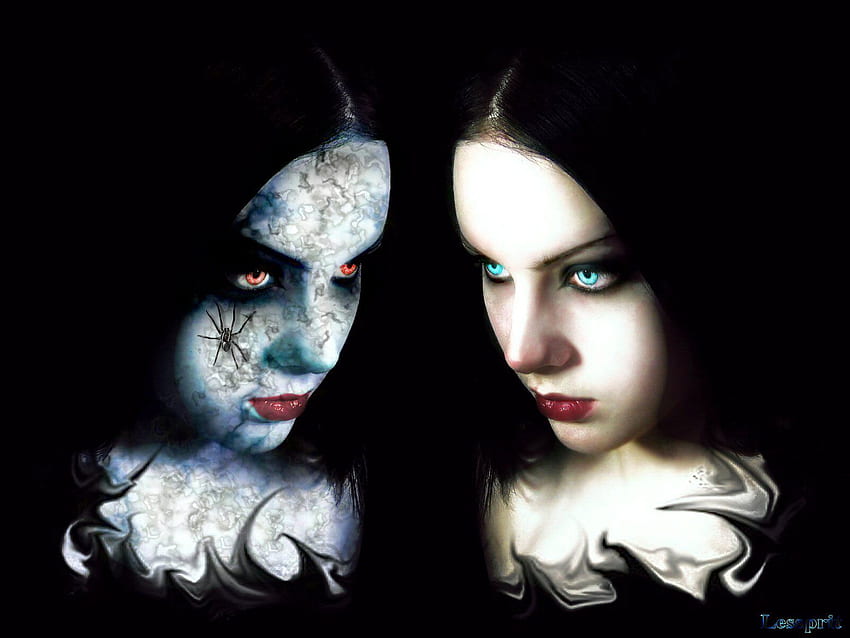 Good vs evil Gothic Girl . Gothic , Gothic girls, Gothic goth HD wallpaper