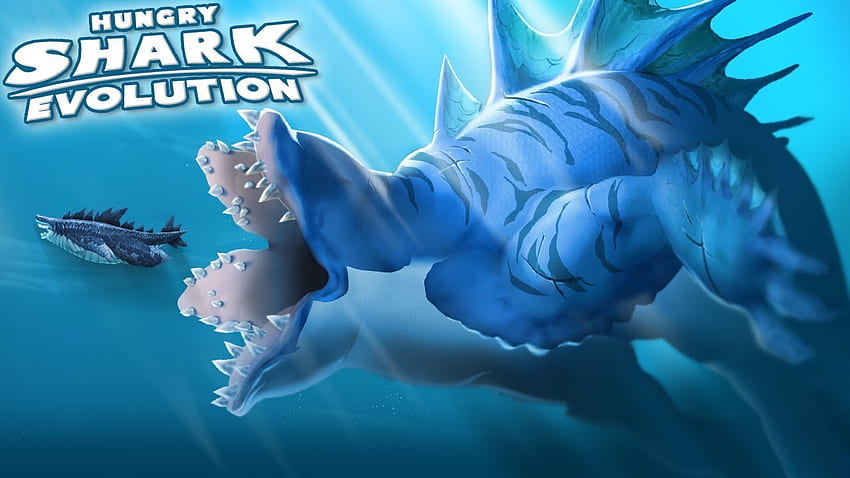 Alien Shark Eats Godzilla!!! - Hungry Shark Evolution HD wallpaper