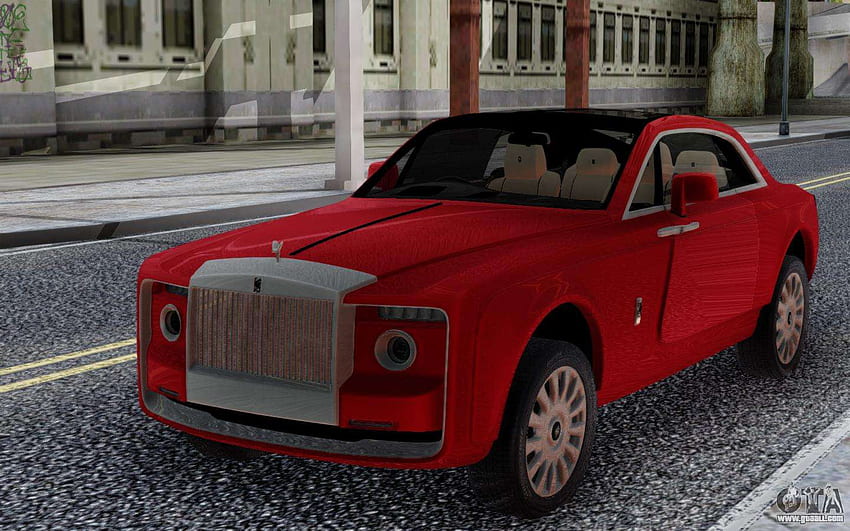 Rolls Royce Sweptail สำหรับ GTA San Andreas วอลล์เปเปอร์ HD