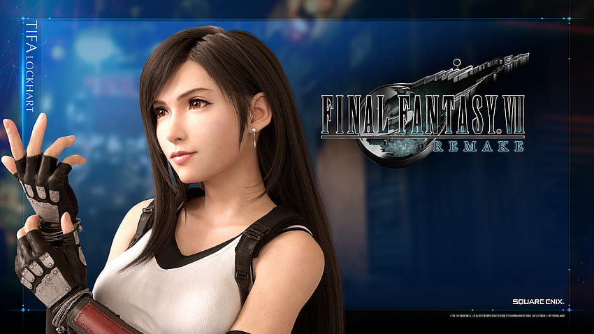 Tifa Final Fantasy 7 Remake 4K Phone iPhone Wallpaper 3940b