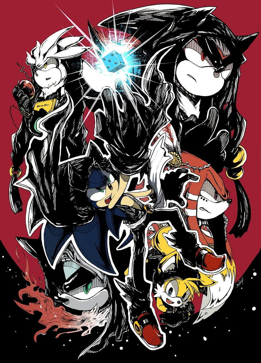 Sonic Shadow And Silver HD phone wallpaper