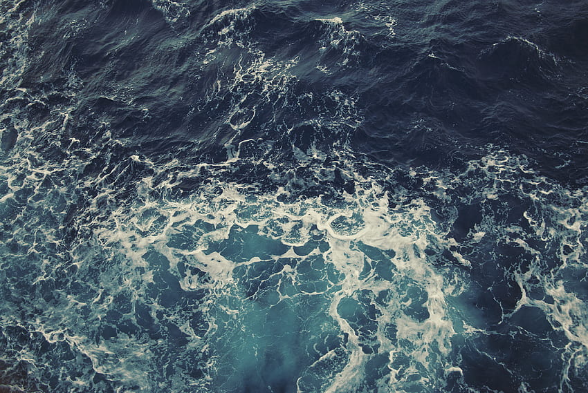 Nature, Sea, Waves, Ocean, Foam HD wallpaper