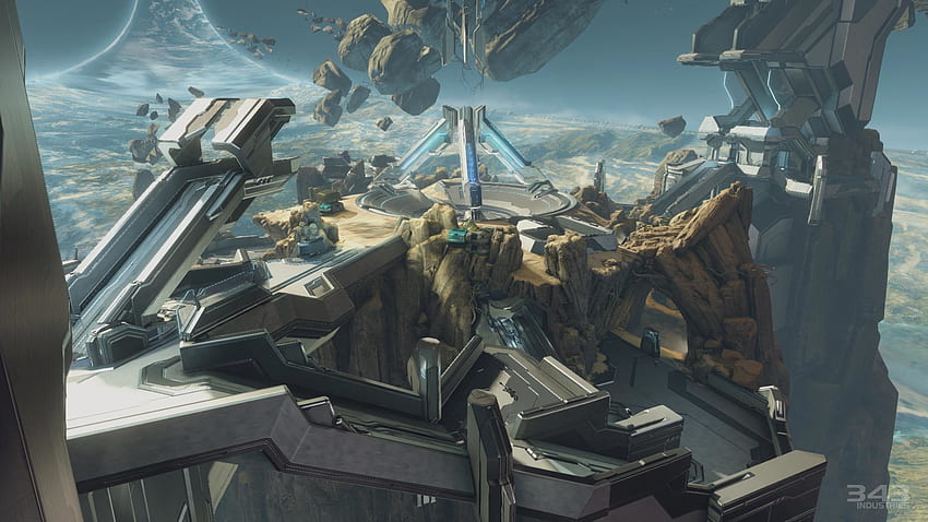 Zenith, Remake von Ascension. Dynamische Funktion: Terminal Bubble Shield. Spielarten von Halo 2: Anniversary HD-Hintergrundbild