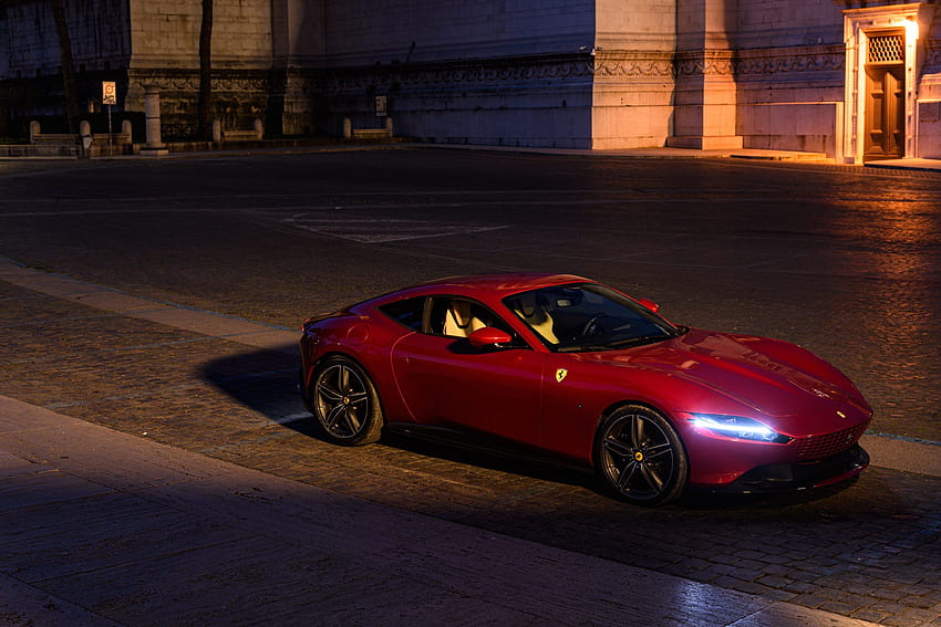 Ferrari Roma, New Ferrari HD wallpaper