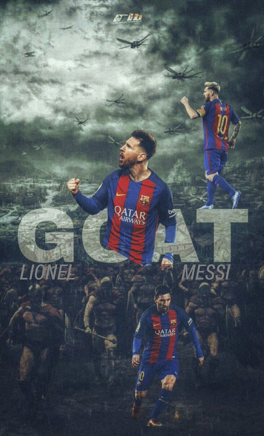 Ronaldo And Messi Goat iPhone HD phone wallpaper