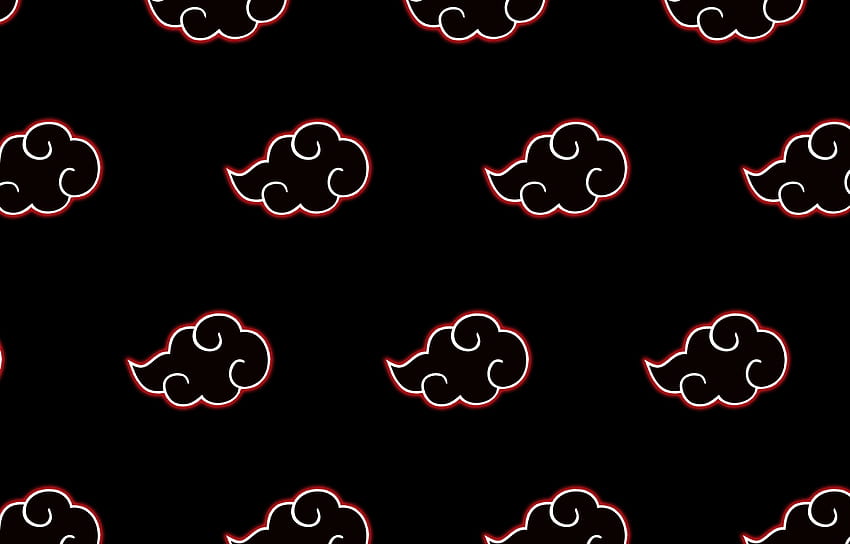 I found a cool Akatsuki cloud online today so decided to turn it into a really high resolution for my phone. : Naruto HD wallpaper