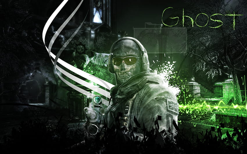 MW2 . COD MW2, MW2 und MW2 Ghost, Modern Warfare 2 Ghost HD-Hintergrundbild
