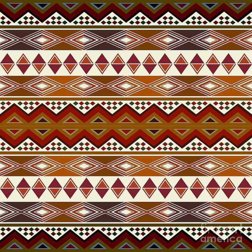 African Pattern Digital Art, Ancient African HD phone wallpaper