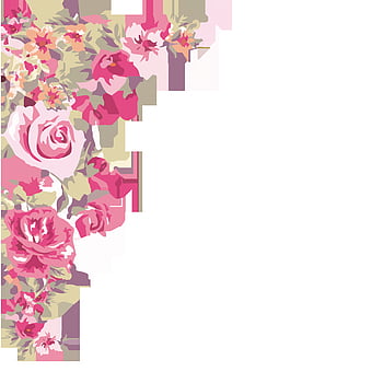 Pink Flowers Border Png Hd Wallpapers | Pxfuel